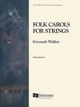 Folk Carols for Strings String Quartet cover